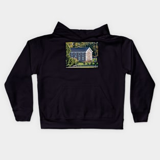 1830's Cobblestone, Wayne County, NY, USA Kids Hoodie